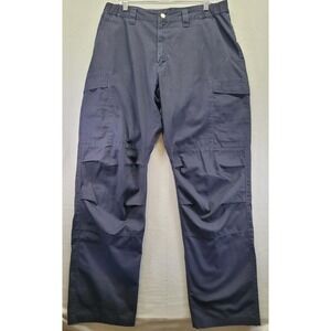 Vertx Phantom LT Cargo Pant Men 36x34 Navy Ripstop Hiking Articulated‎ Knee